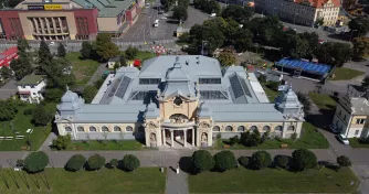 Lapidárium, přední pohled